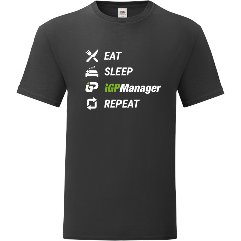 Eat, Sleep, iGP, Repeat T-Shirt