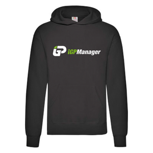 iGP Manager Branded Large Logo Hoodie