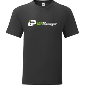 iGP Manager Branded Large Logo T-Shirt