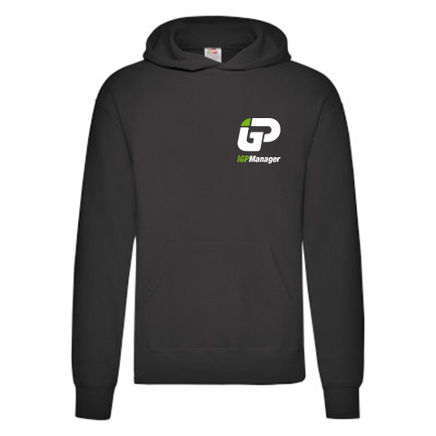 iGP Manager Branded Small Logo Hoodie